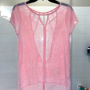 Steve Madden Sheer Work Out Tee!